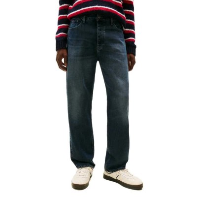 дънки,мъжки,панталони,tommy,jeans,sonny,di6166,regular,tapered,fit,jeans,blue,(denim,blue,black)