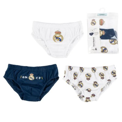 детско,бельо,real,madrid,real,madrid,slips,3,units,white,blue,(multicolor)