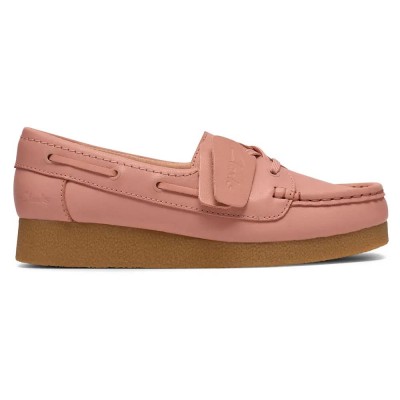 мъжки,обувки,дамски,обувки,clarks,shoes,wallabee,evo,sea,loafers,pink,(light,pink,leather)