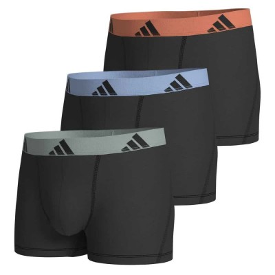 боксерки,мъжко,бельо,adidas,active,flex,cotton,boxers,3,units,black,(orange,blue,sage)