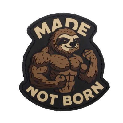други,аксесоари,elitex,training,pvc,born,not,made,patch,brown,(multicolor)