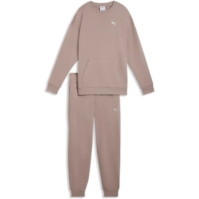 анцуг,дамски,анцузи,puma,691900,relaxed,fit,tracksuit,brown,(sandstone)