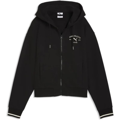 блуза,дамски,блузи,puma,class,full,zip,sweatshirt,black,(puma,black)