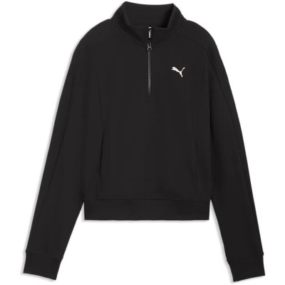 блуза,дамски,блузи,puma,class,relaxed,fit,half,zip,sweatshirt,black,(puma,black)