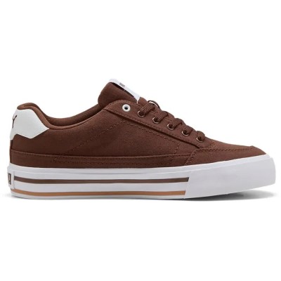 маратонки,мъжки,маратонки,дамски,маратонки,puma,court,classic,vulc,fs,trainers,brown,(chestnut,brown,puma,white)