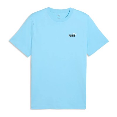 тениска,мъжки,тениски,дамски,тениски,puma,ess,2,color,small,nº1,logo,short,sleeve,t,shirt,blue,(vibrant,blue)