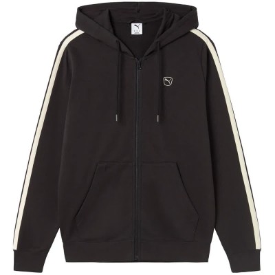 блуза,мъжки,пуловери,puma,ess,elevated,full,zip,sweatshirt,black,(puma,black)