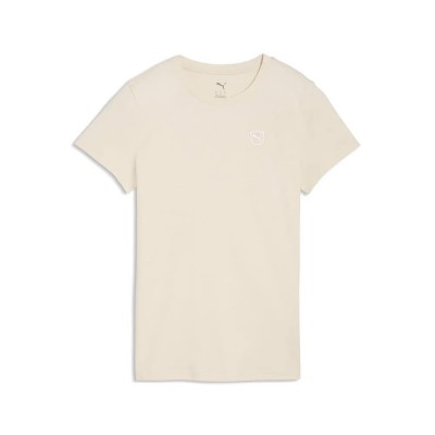 тениска,мъжки,тениски,дамски,тениски,puma,ess,elevated,short,sleeve,t,shirt,beige,(alpine,snow)