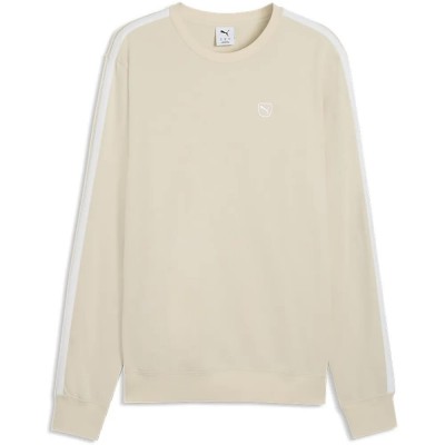 блуза,мъжки,пуловери,puma,ess,elevated,sweatshirt,beige,(alpine,snow)