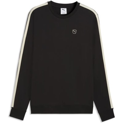 блуза,мъжки,пуловери,puma,ess,elevated,sweatshirt,black,(puma,black)