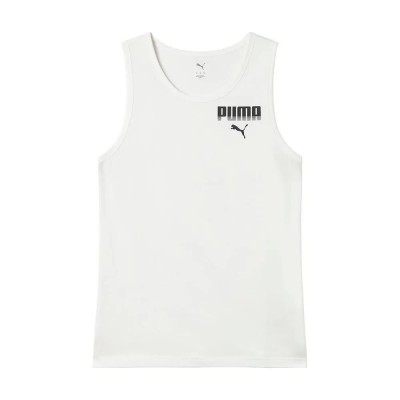 тениска,мъжки,тениски,дамски,тениски,puma,ess,graphic,sleeveless,t,shirt,white,(puma,white)