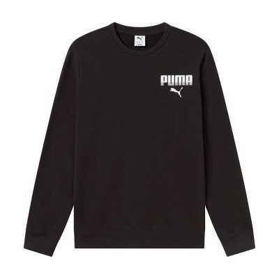 блуза,мъжки,пуловери,puma,ess,graphic,sweatshirt,black,(puma,black)