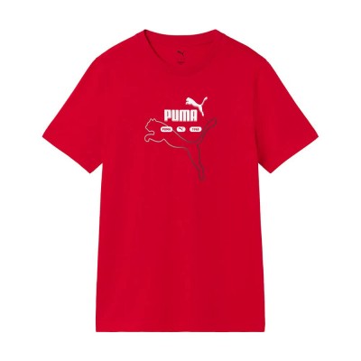 тениска,мъжки,тениски,дамски,тениски,puma,ess,logo,lab,summer,short,sleeve,t,shirt,red,(for,all,time,red)