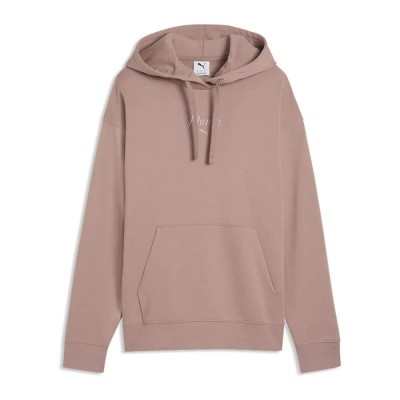 суичър,дамски,блузи,puma,ess,script,hoodie,brown,(sandstone)