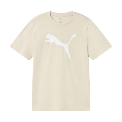 тениска,мъжки,тениски,дамски,тениски,puma,ess,short,sleeve,t,shirt,beige,(alpine,snow)
