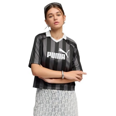 тениска,мъжки,тениски,дамски,тениски,puma,ess,short,sleeve,v,neck,t,shirt,grey,(puma,black)