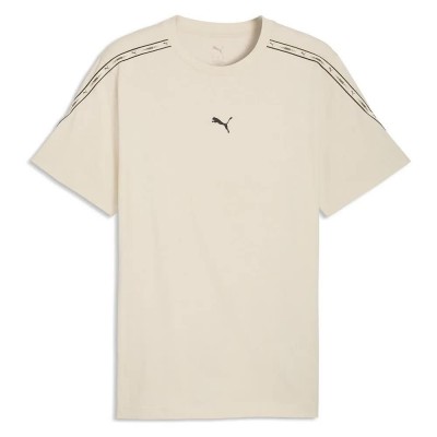 тениска,мъжки,тениски,дамски,тениски,puma,ess,tape,short,sleeve,t,shirt,beige,(alpine,snow)