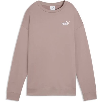 блуза,дамски,блузи,puma,essential,small,no1,logo,relaxed,fit,sweatshirt,brown,(sandstone)