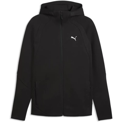блуза,мъжки,пуловери,puma,evostripe,full,zip,sweatshirt,black,(puma,black)