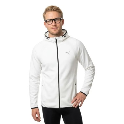 блуза,мъжки,пуловери,puma,evostripe,full,zip,sweatshirt,white,(puma,white)
