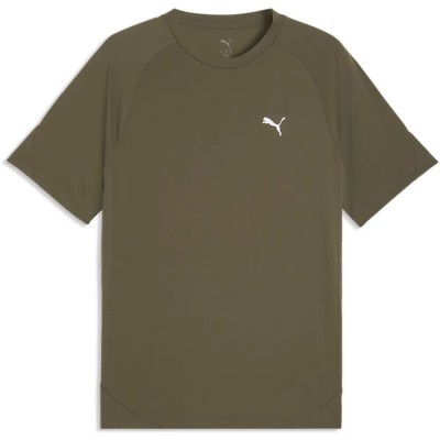тениска,мъжки,тениски,дамски,тениски,puma,evostripe,short,sleeve,t,shirt,green,(loden,green)