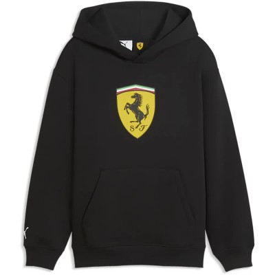 суичър,детски,блузи,puma,ferrari,colored,shield,hoodie,black,(puma,black)