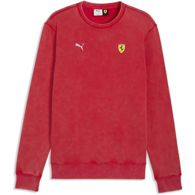 блуза,мъжки,пуловери,puma,ferrari,graphic,sweatshirt,red,(rosso,corsa)