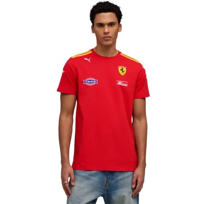 тениска,мъжки,тениски,дамски,тениски,puma,ferrari,hypercar,replica,short,sleeve,t,shirt,red,(puma,red)