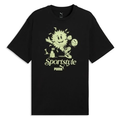 тениска,мъжки,тениски,дамски,тениски,puma,graphic,sun,short,sleeve,t,shirt,black,(puma,black)