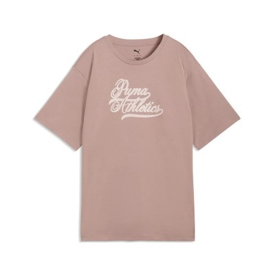 тениска,мъжки,тениски,дамски,тениски,puma,graphics,relaxed,fit,short,sleeve,t,shirt,brown,(sandstone)