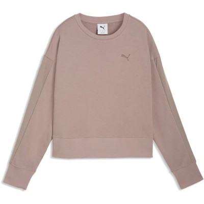 блуза,дамски,блузи,puma,her,relaxed,fit,sweatshirt,brown,(sandstone)