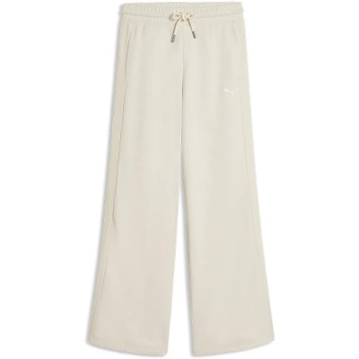 анцуг,дамски,панталони,puma,her,wide,leg,sweat,pants,beige,(alpine,snow)