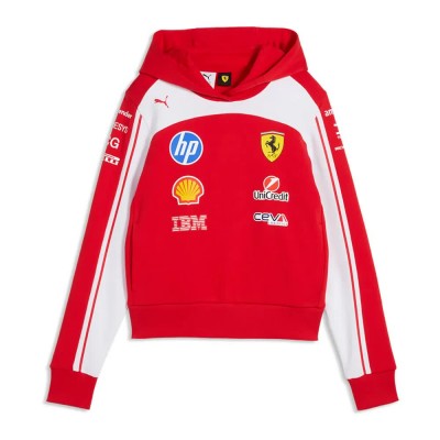 суичър,дамски,блузи,puma,sf,ferrari,cropped,replica,hoodie,red,(puma,red)