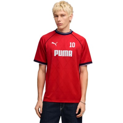 футболна,фланелка,мъжки,тениски,дамски,тениски,puma,sport,pinnacle,football,short,sleeve,t,shirt,red,(for,all,time,red)