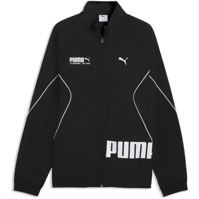 блуза,мъжки,пуловери,puma,sport,relaxed,fit,full,zip,sweatshirt,black,(puma,black)
