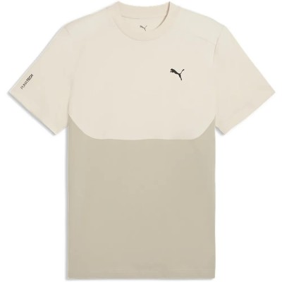 тениска,мъжки,тениски,дамски,тениски,puma,tech,short,sleeve,t,shirt,beige,(alpine,snow)