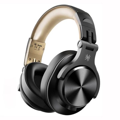 слушалки,слушалки,oneodio,fusion,a70,wireless,headphones,black,(gold)