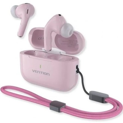 слушалки,слушалки,vention,echo,lite,e11,plus,wireless,earphones,pink,(pink)