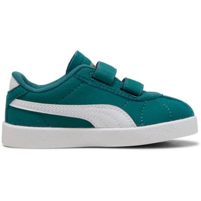 обувки,мъжки,маратонки,дамски,маратонки,puma,club,ii,v,slip,on,shoes,green,(emerald,ice,puma,white)