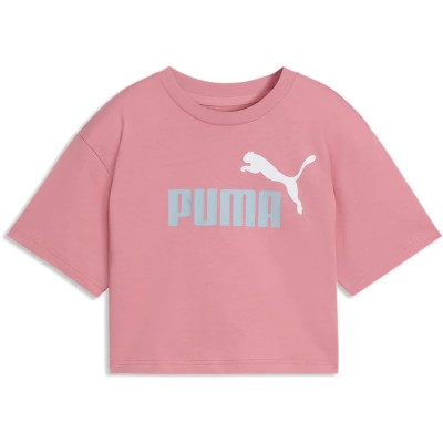 тениска,мъжки,тениски,дамски,тениски,puma,ess,2,color,nº1,lo,short,sleeve,t,shirt,pink,(wild,pink)