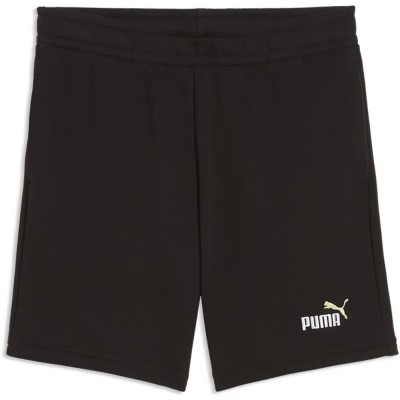 къси,панталони,детски,панталони,puma,ess,2,color,nº1,logo,sweat,shorts,black,(puma,black,apple,spritz)
