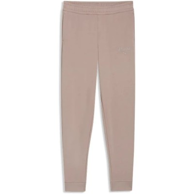 анцуг,детски,панталони,puma,ess,script,sweat,pants,brown,(sandstone)