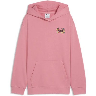 суичър,детски,блузи,puma,mid90s,graphic,relaxed,fit,hoodie,pink,(wild,pink)