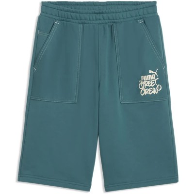 къси,панталони,детски,панталони,puma,mid90s,long,relaxed,fit,sweat,shorts,green,(emerald,ice)