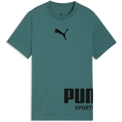 тениска,мъжки,тениски,дамски,тениски,puma,sport,short,sleeve,t,shirt,green,(emerald,ice)