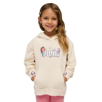 суичър,детски,блузи,puma,x,gabby´s,dollhouse,relaxed,fit,hoodie,beige,(alpine,snow)