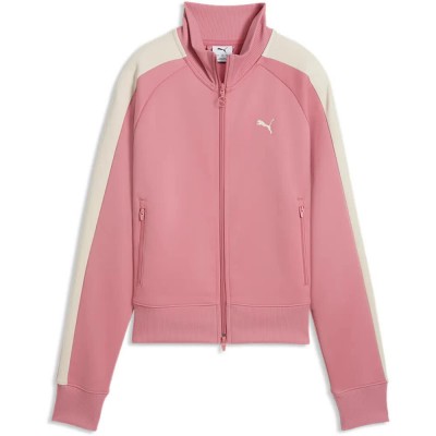 блуза,дамски,блузи,puma,t7,always,on,full,zip,sweatshirt,pink,(wild,pink)