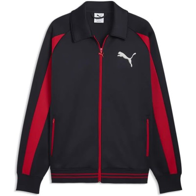 блуза,мъжки,пуловери,puma,t7,big,cat,full,zip,sweatshirt,black,(new,navy)