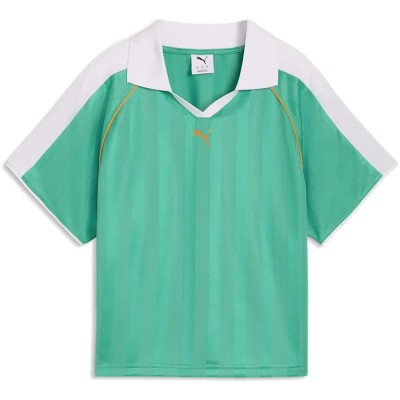 футболна,фланелка,мъжки,тениски,дамски,тениски,puma,t7,football,relaxed,fit,short,sleeve,t,shirt,green,(vibrant,green)
