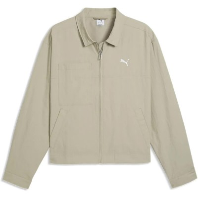 блуза,мъжки,пуловери,puma,wardrobe,essential,full,zip,sweatshirt,beige,(pebble,grey)